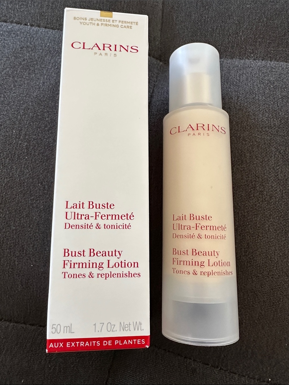 NIB Clarins Lait Buste ultra fermete bust beauty firming Lotion 1.7 oz